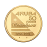 Aruba 50 florin Goud 1991 Status Aparte 1986 - 1991 front