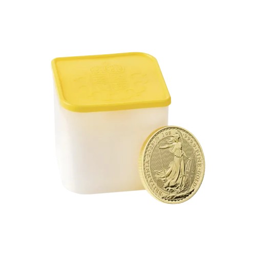 Thumbnail Tube 1 troy ounce gouden Britannia 2025