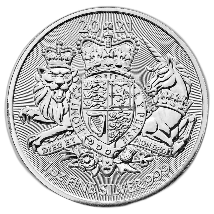 1 oz Royal Mint Silver Coin 2021 front