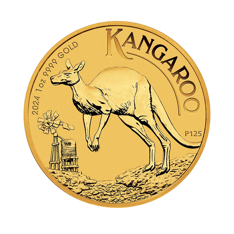 Gold Kangaroo 1 troy ounce coin 2024