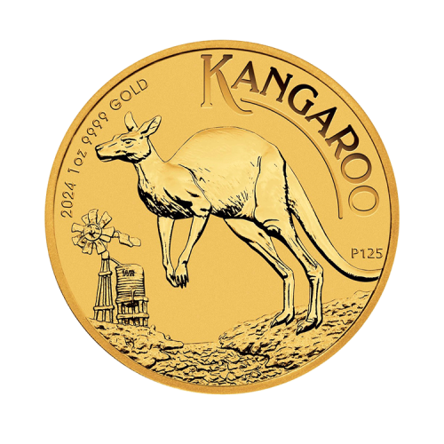 Thumbnail Gold Kangaroo 1 troy ounce coin 2024