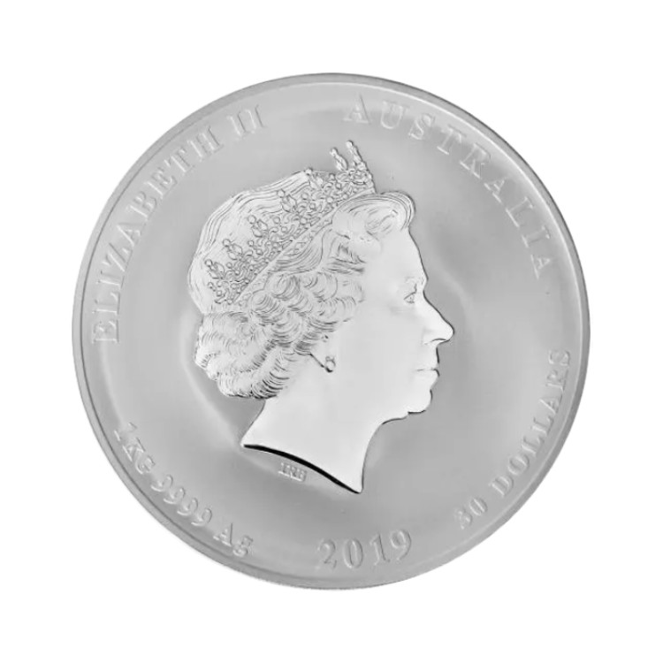 1 kilo Lunar Plata 2019 back