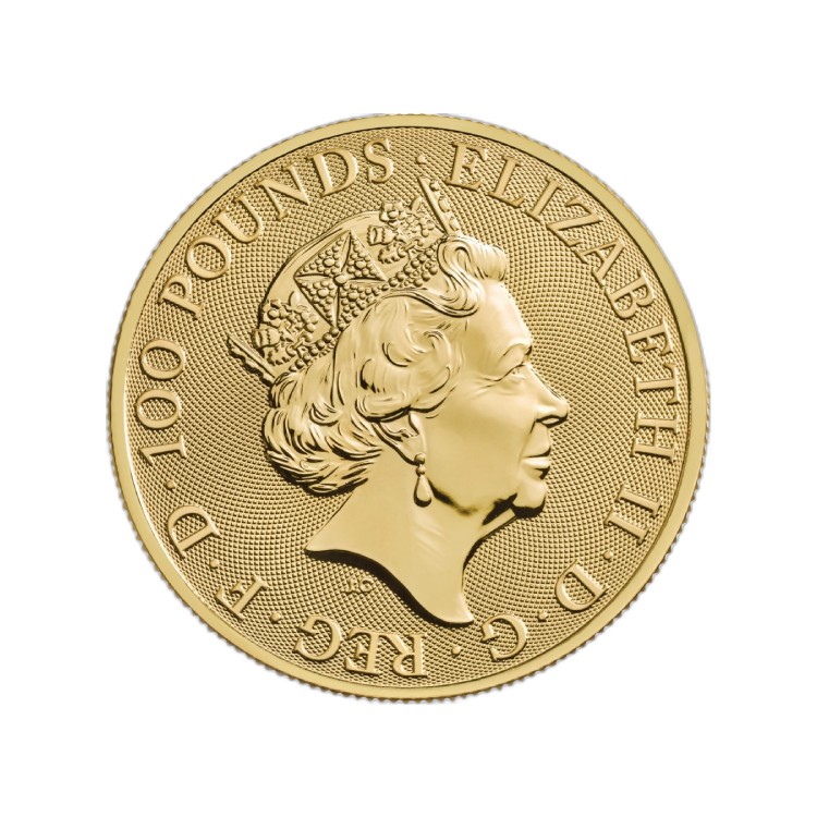 1 oz Royal Mint Or 2019 back