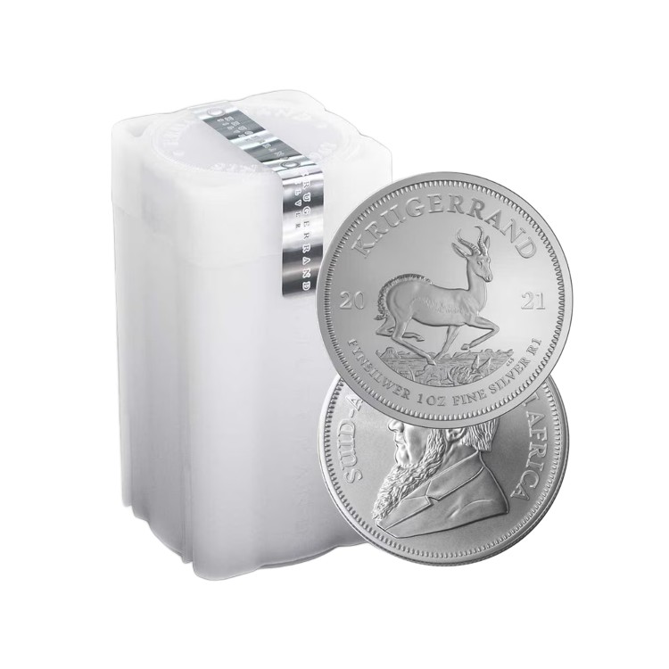 1 oz silver Krugerrand tube