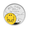 1 troy ounce silver coin Mr. Men little Miss-Mr. Happy 50th Anniversary 2021 front