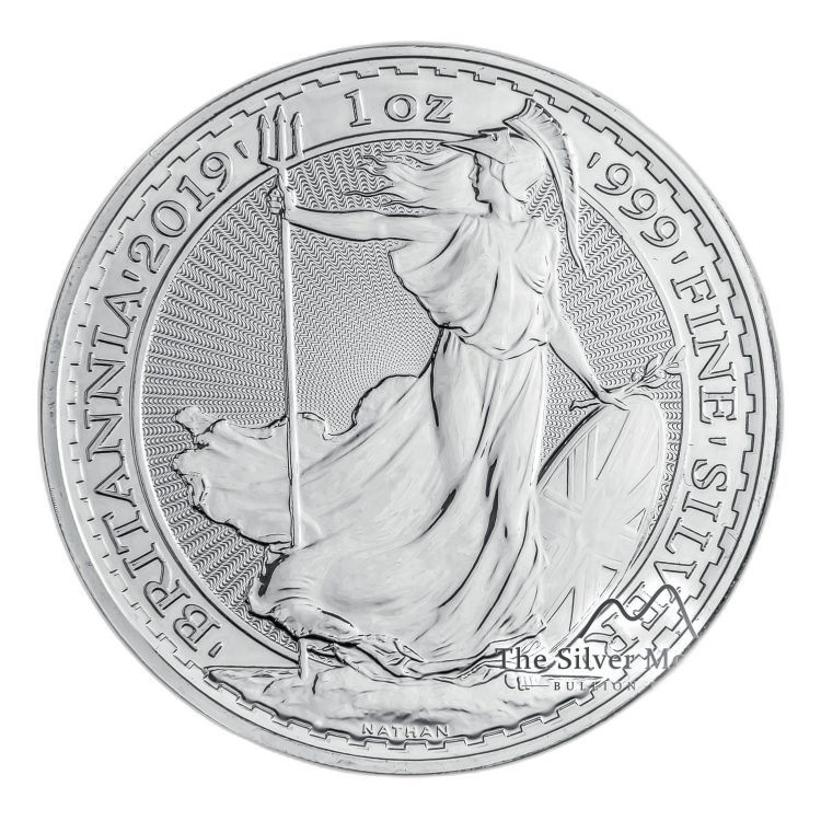 1 oz Britannia Silver Coin 2020 front