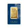 100g Pamp Suisse Gold Bar front