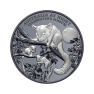 1 troy ounce silver coin Leadbeater's Possum front