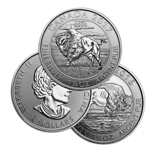 Thumbnail 1.25 troy ounce zilveren munt divers front