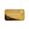 10g Umicore Goldbarren Verschiedene Jahre front