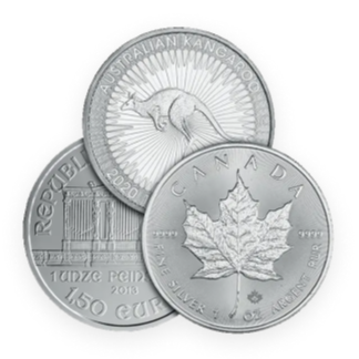 Silver investment coins