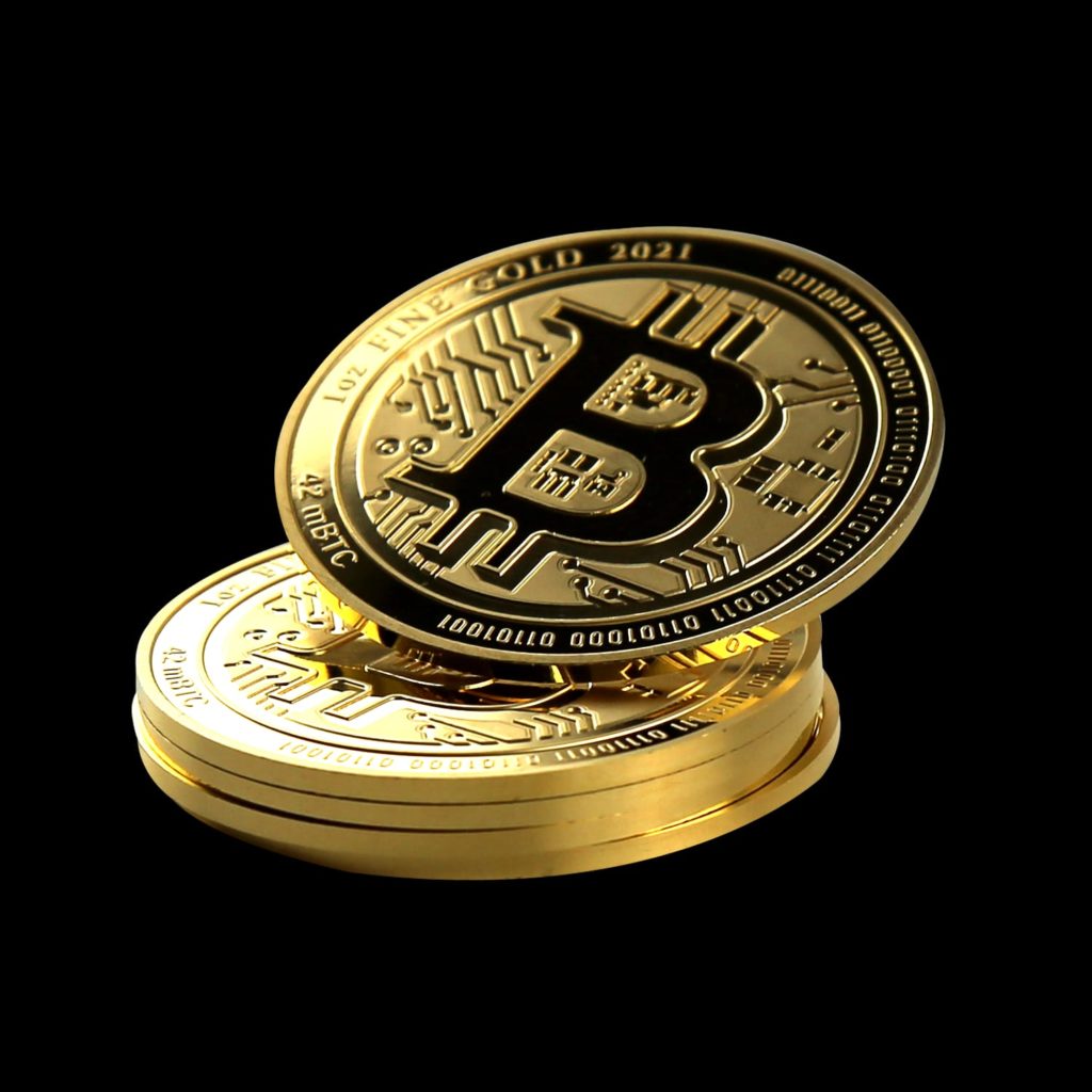 1 oz bitcoin gold coin