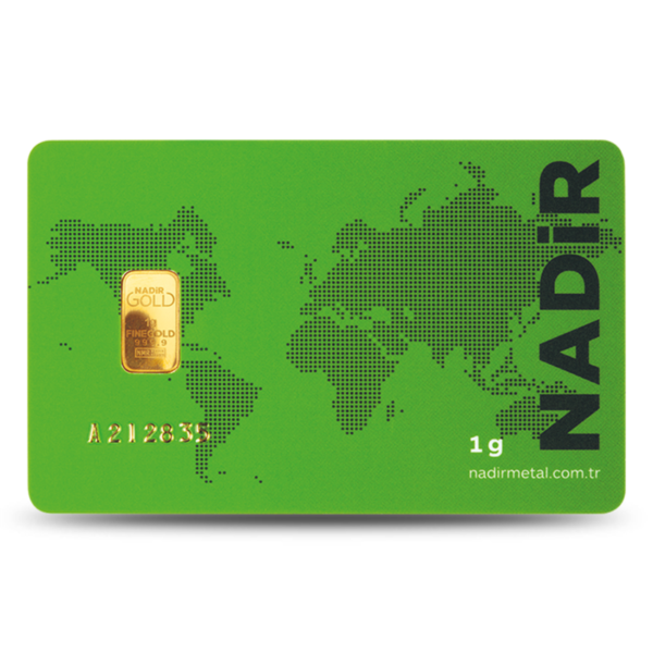 1g Gold Bar | Nadir Gold(Front)