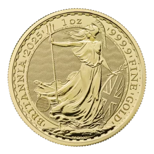 1 oz Britannia Charles III Gold Coin | 2025(Front)