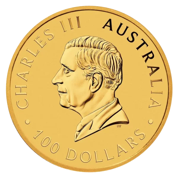 1 oz Perth Mint Gold Swan | 2024(Back)