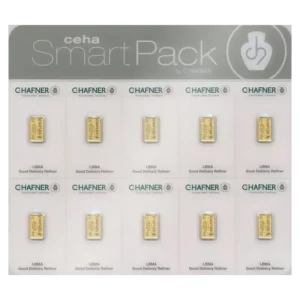 10x2g Gold Bar SmartPack | C.Hafner(Front)