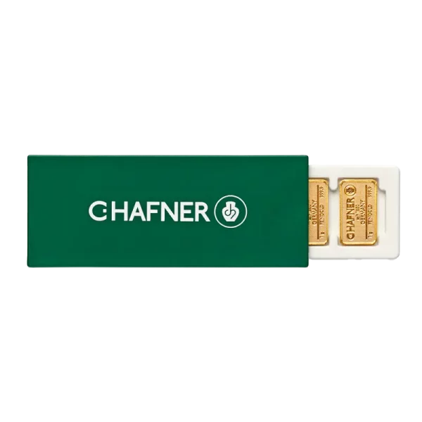 25x1g SmartBox Gold Bar | C.Hafner(Back)